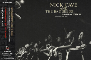 ニックケイヴ＆ザバッドシーズ European Tour92ライヴドキュメント European Tour '92 by Nick Cave & The Bad Seeds (EP, Art Rock
